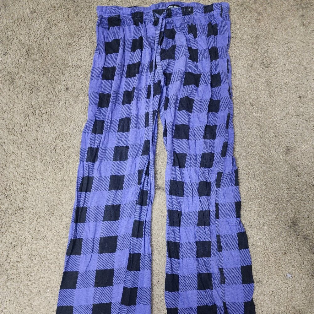 Purple pajama pants